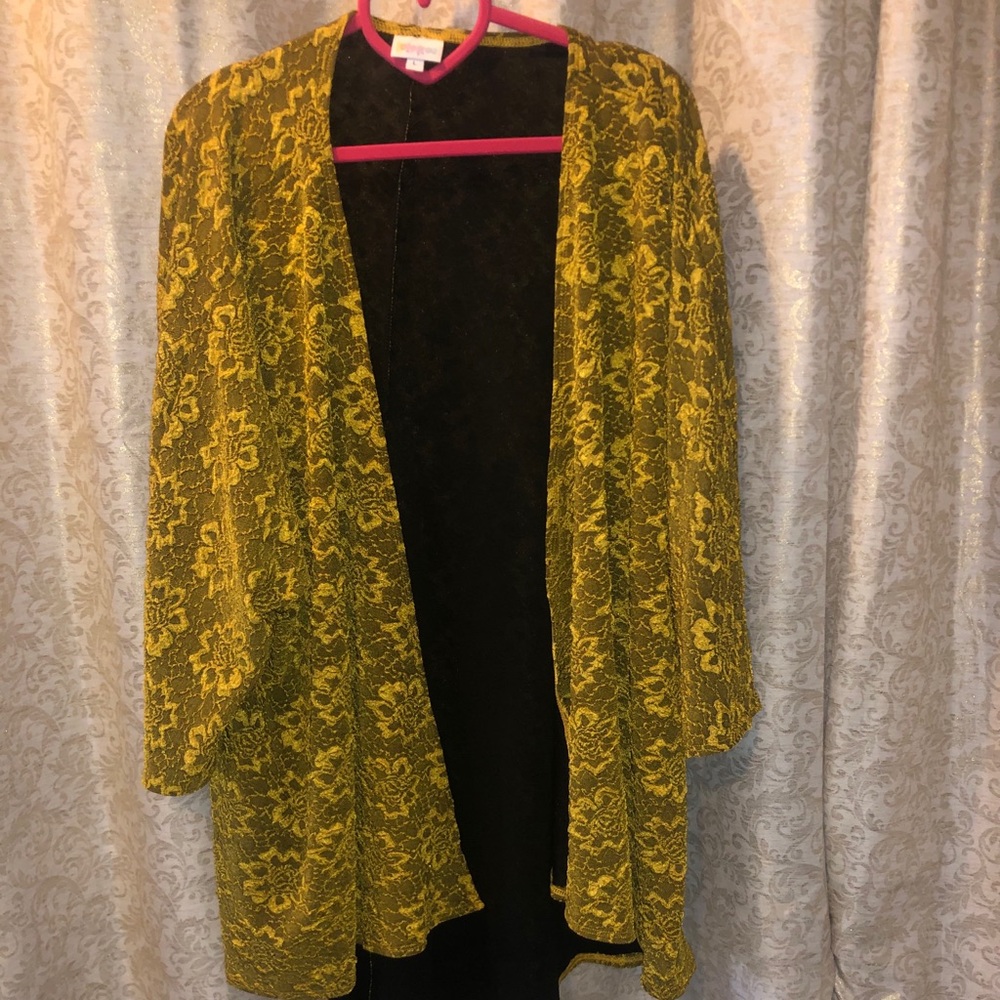 LuLaRoe Lindsay Shawl/Cardigan Large